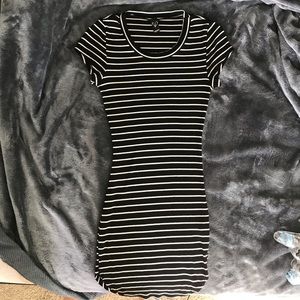 Fitted t shirt dress